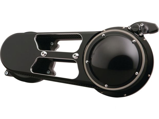 2" Open Belt Drive with Motor Plate 52 Tooth Front/69 Tooth Rear, 142 Tooth 2" Belt Black 