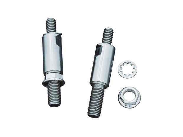 Raised Mirror Mount Adapter Chrome 