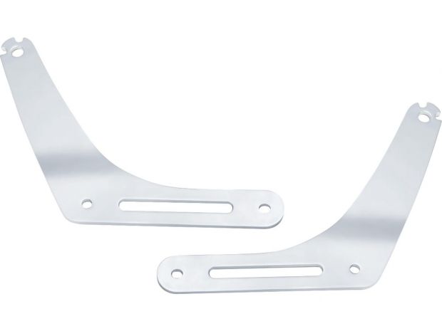 Multi Purpose Solid Backrest Mounts Chrome 