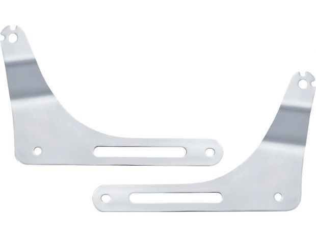 Multi Purpose Solid Backrest Mounts Chrome 