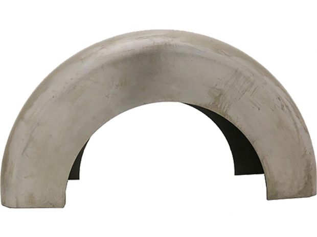 6" Roll-Your-Own Custom Blank Steel Front Fender Smooth-Side with 13 3/8" Radius 