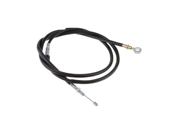Classic Black Clutch Cable +8" Black Vinyl 61,8" 