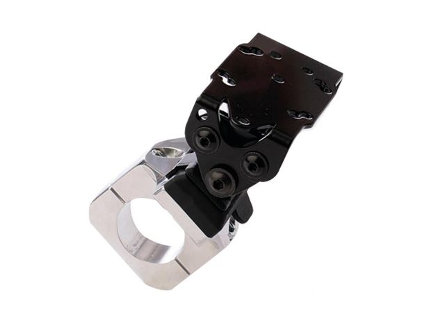Navigation / Phone Bracket Universal, 7/8" (22 mm), Black Navigation Handlebar Bracket 