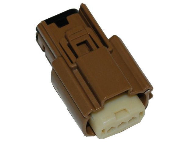 Molex MX-150 Connectors 3-Position Female Brown 