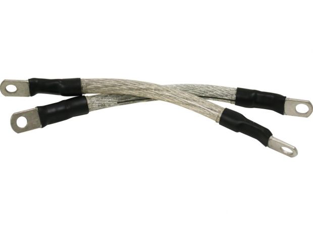 Pro-Flex Battery Cable 11" long Clear Coated 
