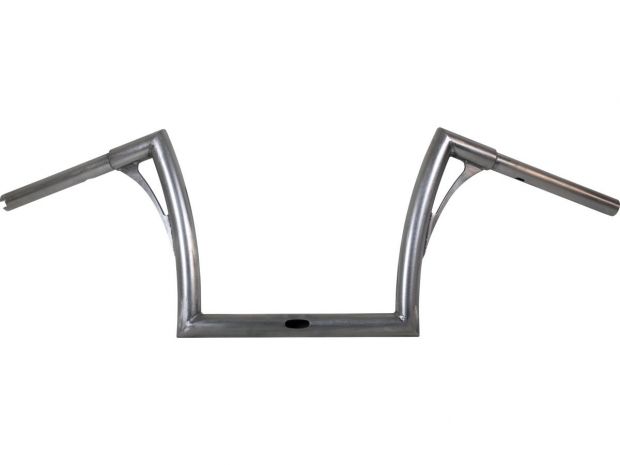 280 Flow Bar FAT Handlebar with 1 1/4" Clamp Diameter 3-Hole Raw 1 1/4" Throttle By Wire Throttle Cables 
