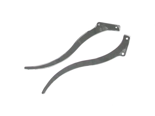 Replacement Fender Struts with Hardware Chrome 