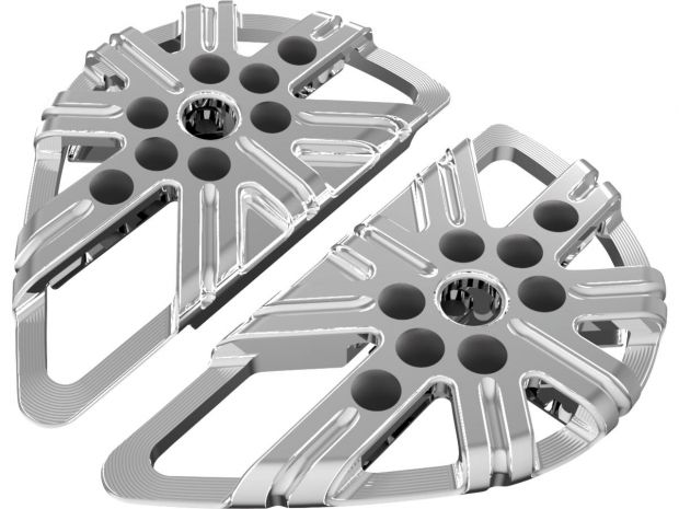 10-Gauge Passenger Floorboards Chrome 