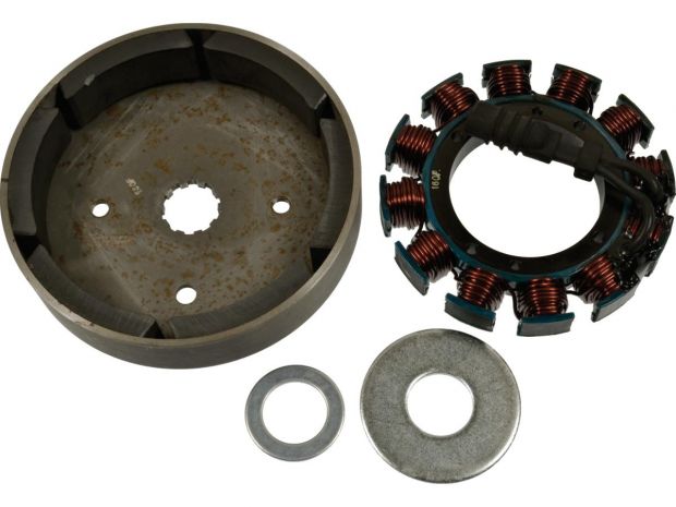 Stator/Rotor Kit Including Spacer, 32 AMP Stator and Rotor Kit 32 AMP Unmolded 