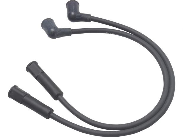 Triple Silicone Spark Plug Wire Set Black 