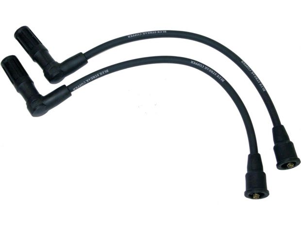 Triple Silicone Spark Plug Wire Set Black 