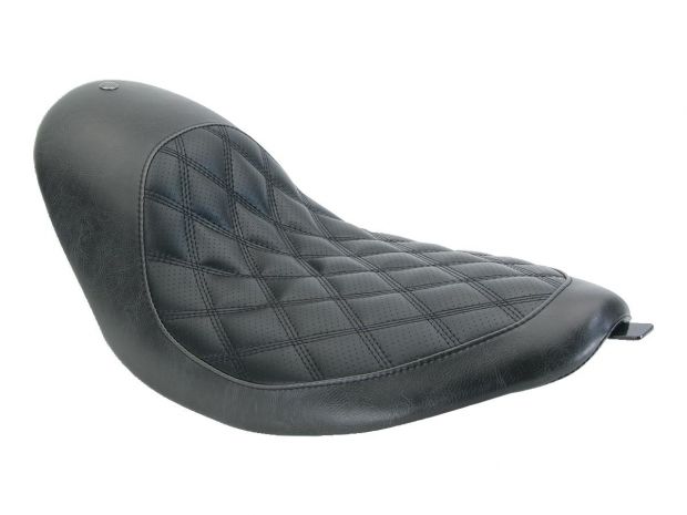 Boss Diamond Solo Seat For 150mm tire Black Vinyl 