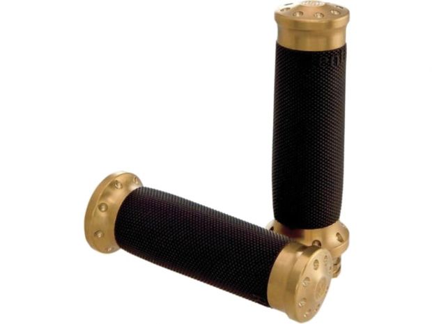 Tracker Grip Set Brass 1" Throttle By Wire 