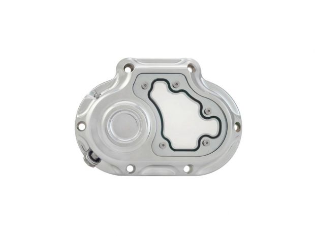 Clarity Transmission Side Cover with Hydraulic Clutch Chrome 