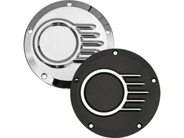Unbreakable Clutch Cover 5-hole, with Logo Bi-Color Anodized 