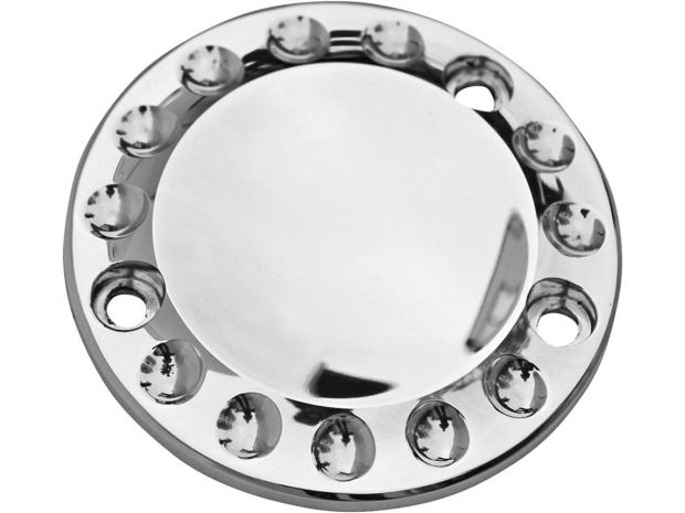 Drilled Point Cover 3-hole Aluminium Polished 