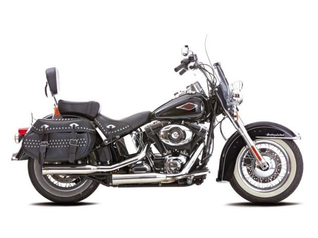 Double Groove Slip-On Mufflers Polished 