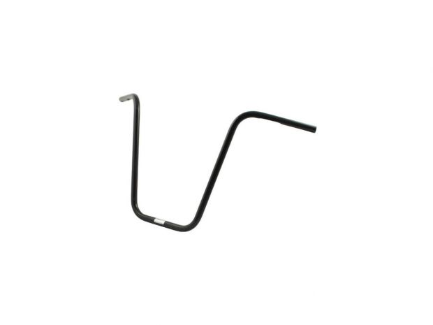 400 Ape Hanger Handlebar Dimpled 3-Hole Black Powder Coated 1" Throttle Cables 