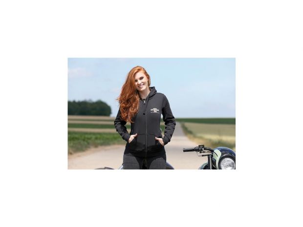 Ride Unrivalled Ladies Zip Hoodie Black | XS