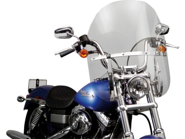 SwitchBlade 2-Up Quick Release Windshield Height: 26", Width: 22,6" Clear 