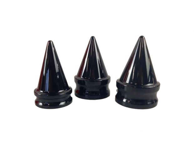 Axle Cap Spike Dyna Rear/LH BLK gloss ! 