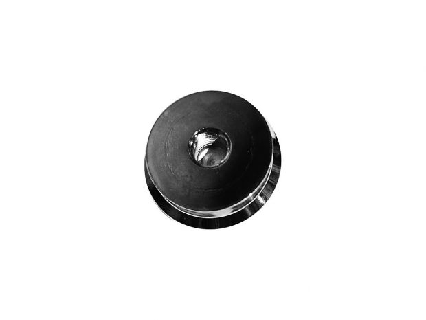 Standard Foot Peg End Cap, Chrome 