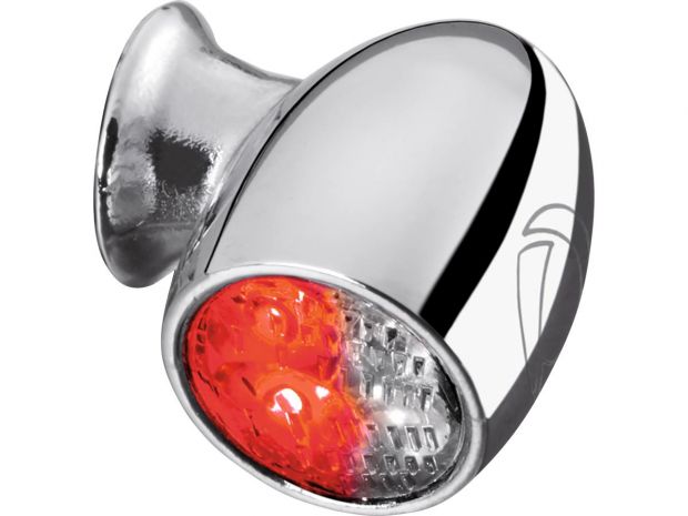 Atto® DF LED Turn Signal/Taillight/Brake Light Chrome Clear LED 