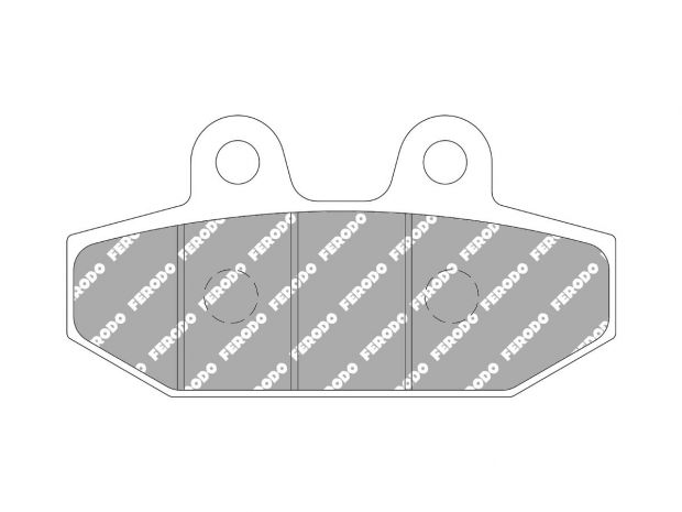 Road Sintered Brake Pads Sinter Rear 