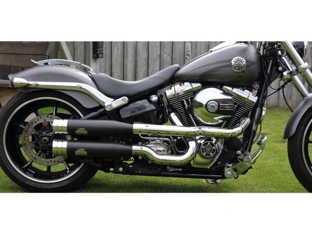 Fat Tommy Headers Heatshield chrome hole Chrome 