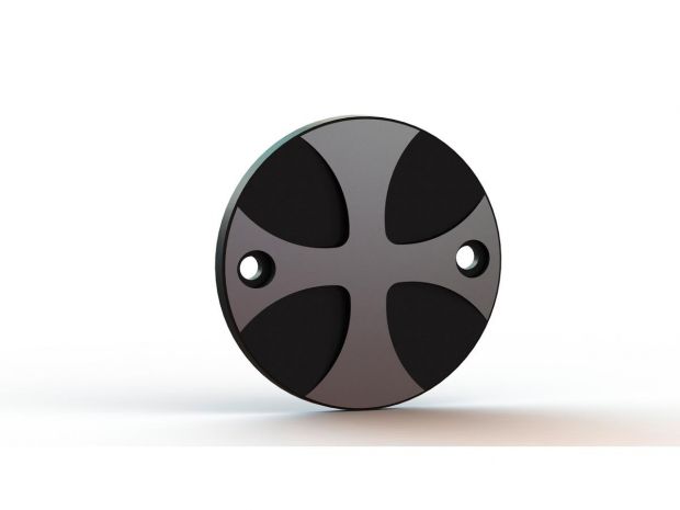 Cross Point Cover 2-hole Bi-Color Anodized 