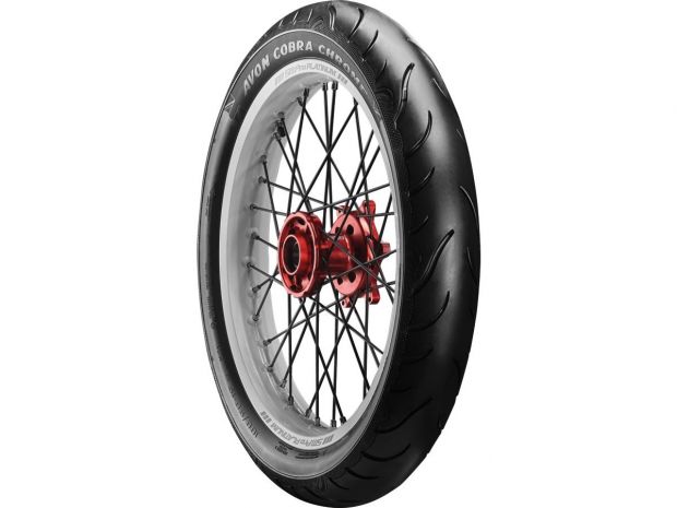 Cobra Chrome Tire 130/60 B-19 61V Black Wall 