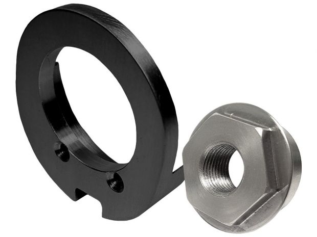 Side Mount License 3/4" Axle Adapter Set 