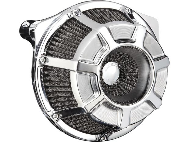 Beveled Inverted Series Air Cleaner Chrome 