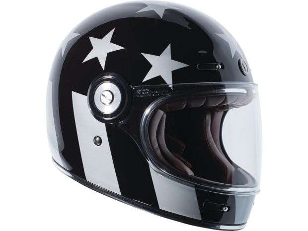 Newport (T-1) Retro Full Face Helmet Captain Vegas | L