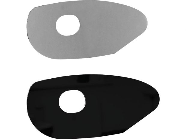 Rear Turn Signal Adapter for Street Bob and Slim For M5 Thread Turn Signals Polished 