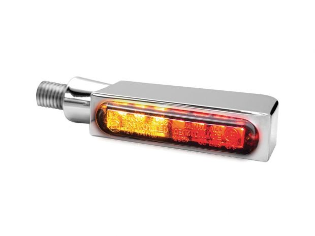 Blokk-Line LED Turn Signal/Taillight/Brake Light Chrome Smoke LED 