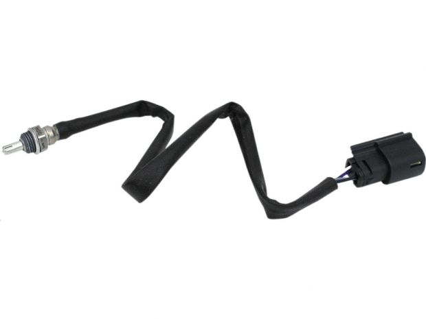 Stock Replacement O2 Sensors 12mm Oxygen Sensor, Black Connector 16 OAL, 4 Wires 