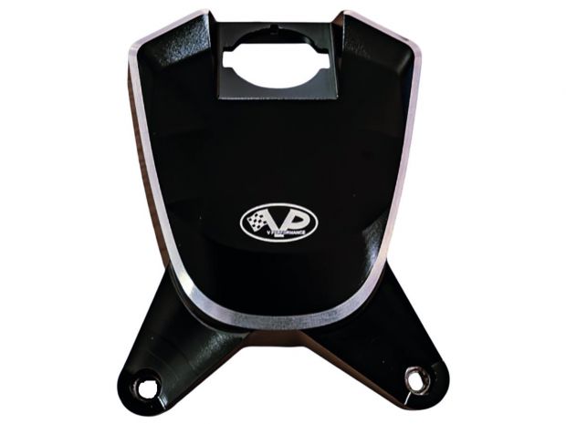 Body Side V-Covers Black Cut Anodized 