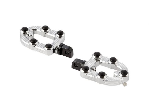 Ness-MX Footpegs (No Mounts included) Chrome 