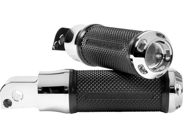 Apex Passenger Pegs Chrome 