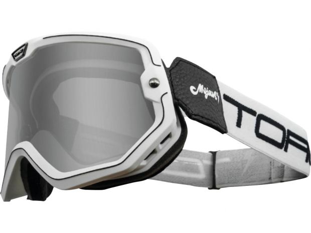 White and Black Mojave Goggle 