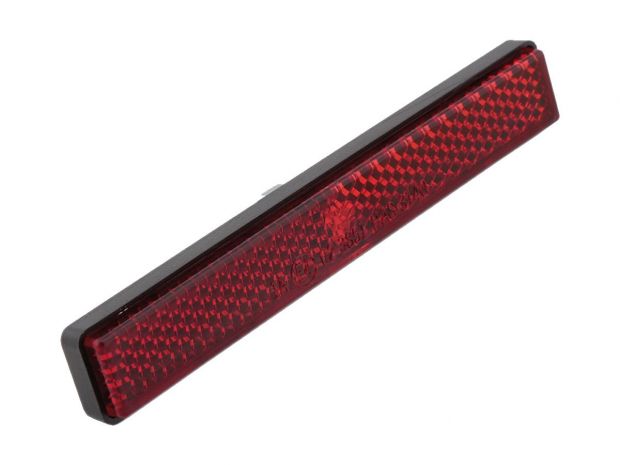 Reflector with M5 Threaded Bolt Reflector 101 x 13 mm Red 