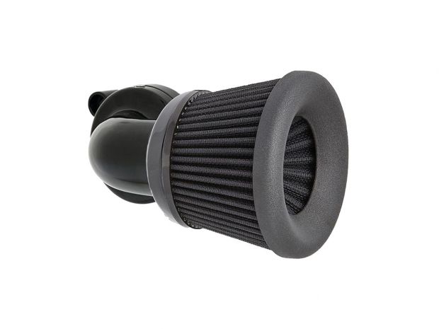 Velocity 90° Air Cleaner Black Anodized 