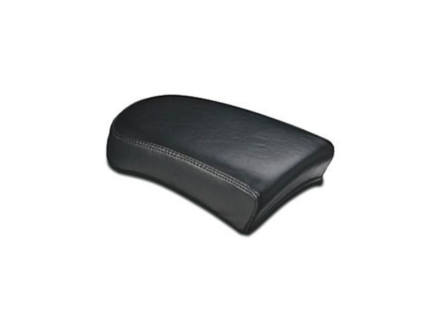 Bare Bones Pillion Pad Smooth Black Vinyl 