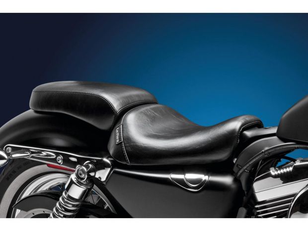 Bare Bones Pillion Pad Smooth Black Vinyl 