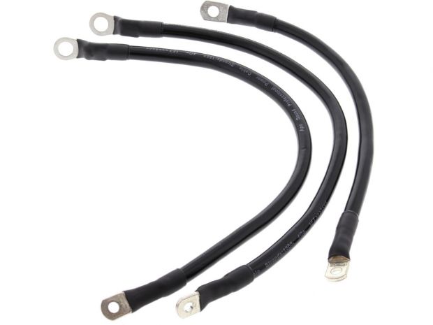 Battery Cable Kit Black 