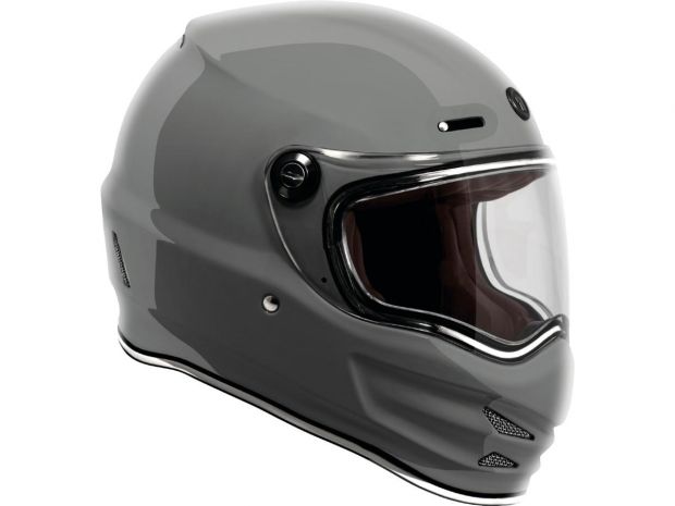 Pomona (T-9) Retro Full Face Helmet Nardo Gray | 2XL