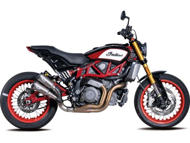 Thunder Series Twin Slip-On Muffler Set Endcap Style Thunder Titanium 