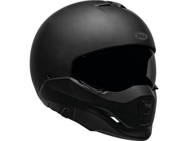 Broozer Modular Helmet Flat Black | XS