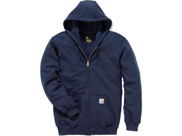 Loose Fit Midweight Full-Zip Sweatshirt New Navy | M